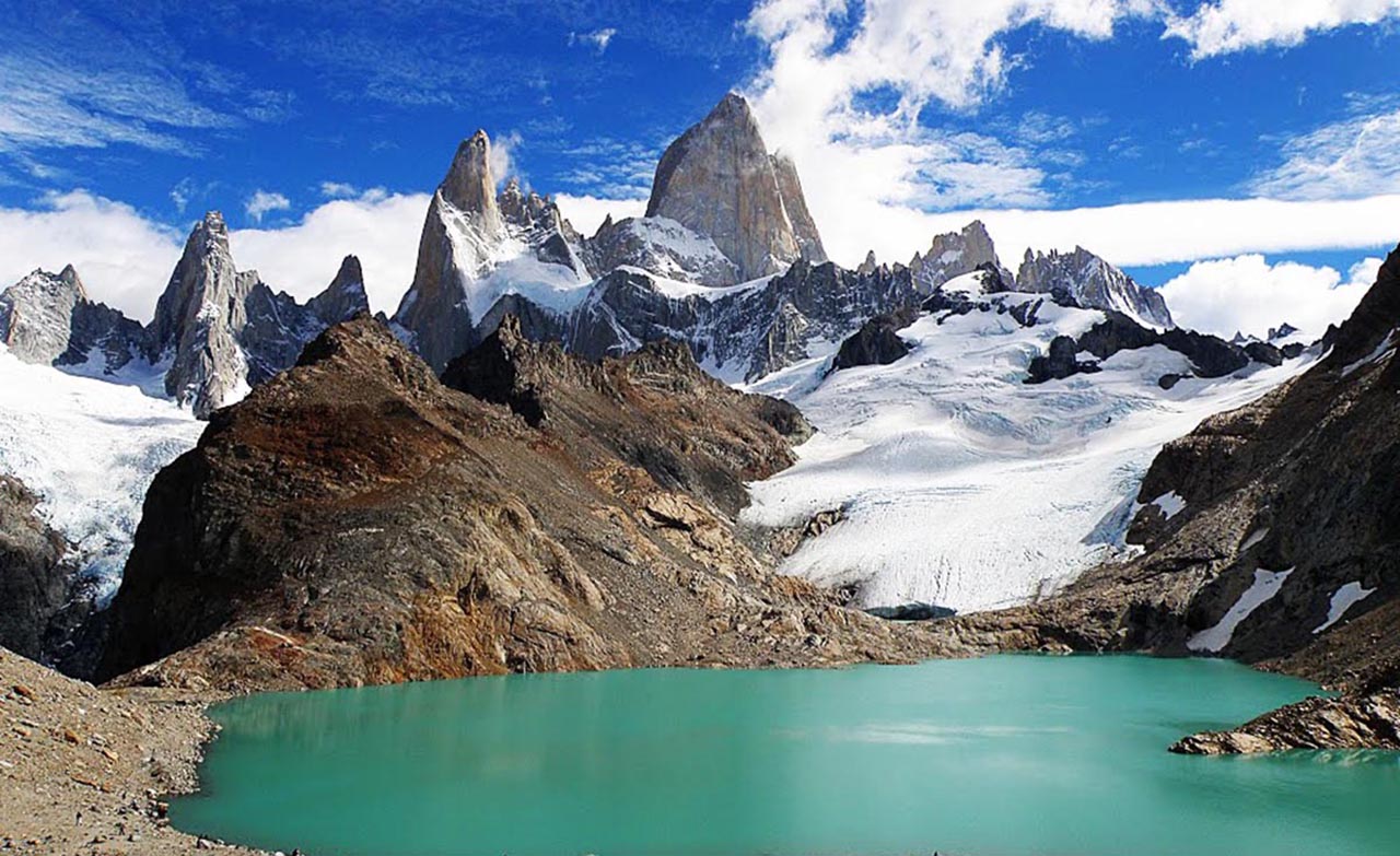 Laguna Los Tres e Monte Fitz Roy, El Chaltén