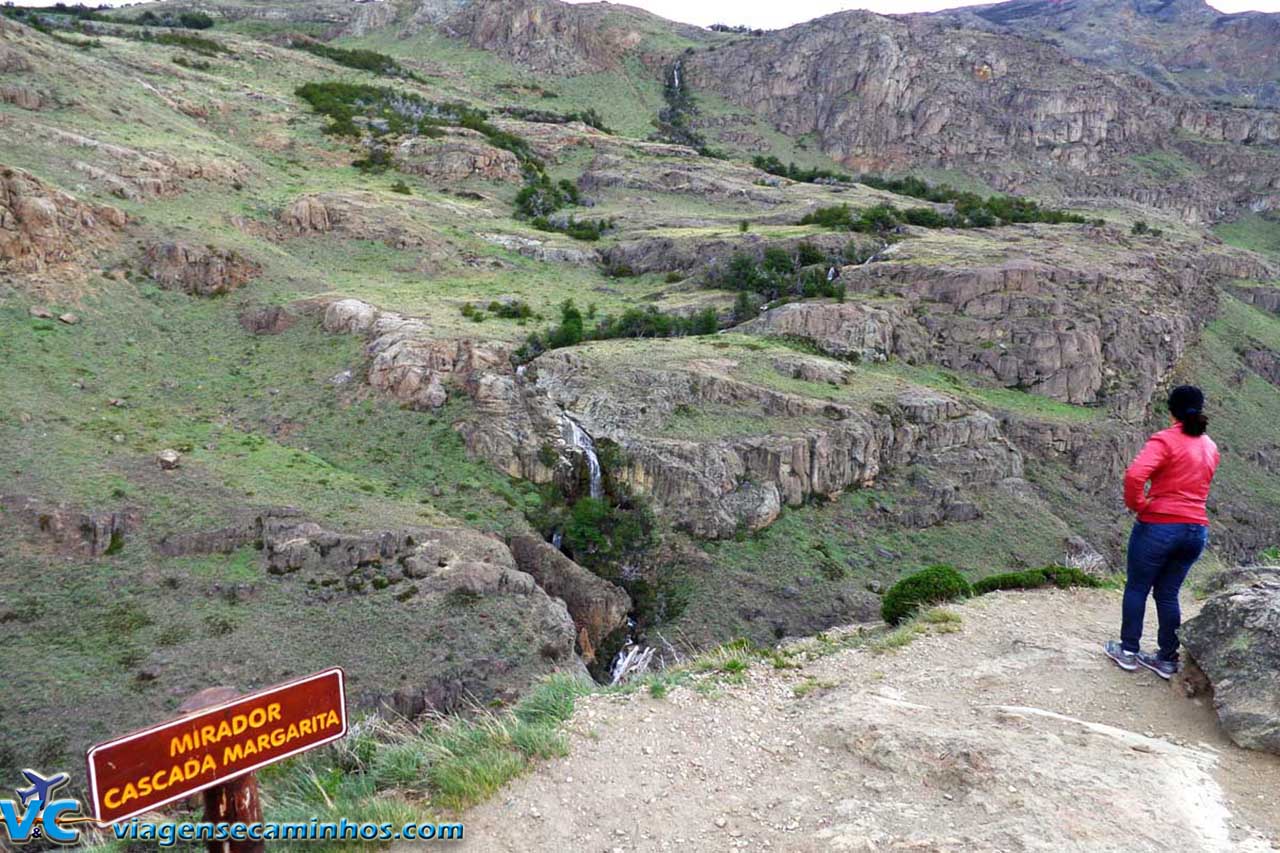 Mirador de La cascada Margarita - El Chaltén