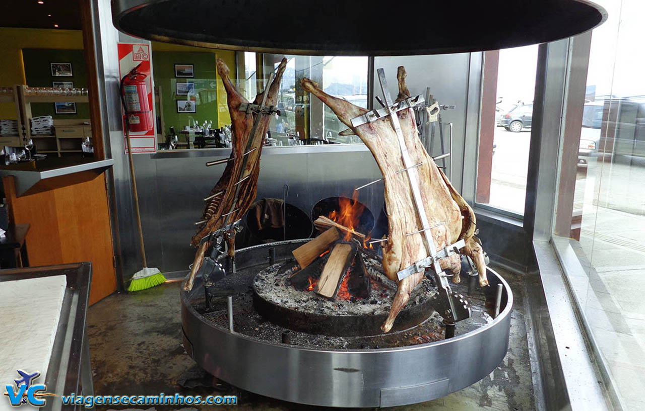 Cordeiro na brasa - El calafate