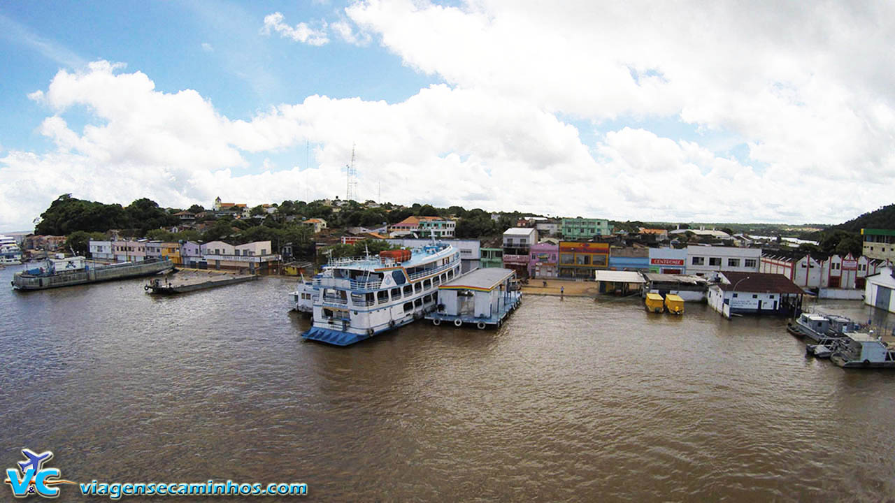 Parada na cidade de Óbidos - Pará