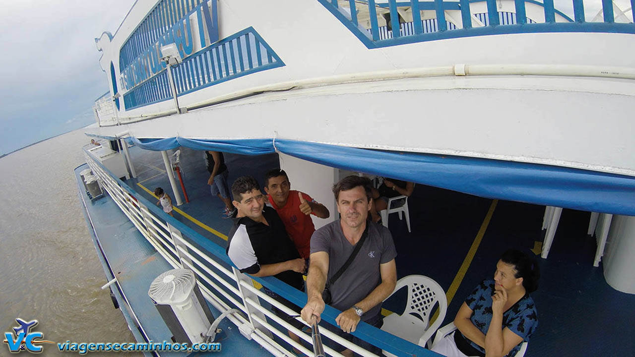 Viagem de barco pelo Rio Amazonas - De Manaus a Santarém