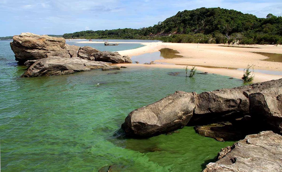 Praia de Ponta de Pedras - Rio Tapajós