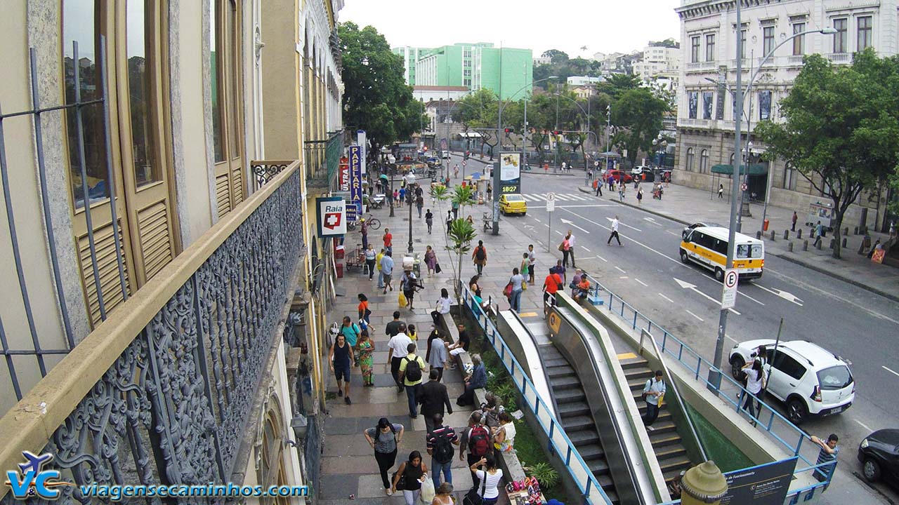 Entrada da estação do Catete - Rio de Janeiro