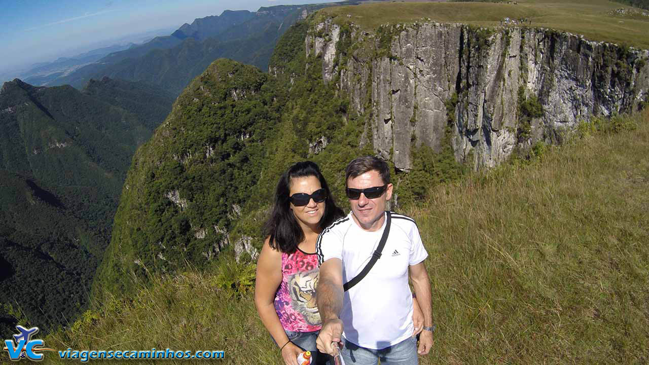 Selfie GoPro Cânion Monte Negro - São José dos Ausentes - RS