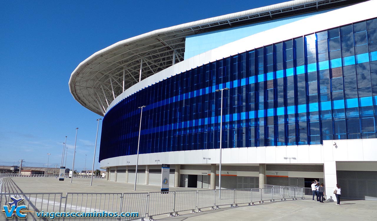 Área externa da Arena do Grêmio