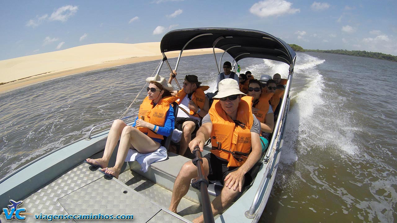 Excursão pelo Rio Preguiças - Lençóis Maranhenses