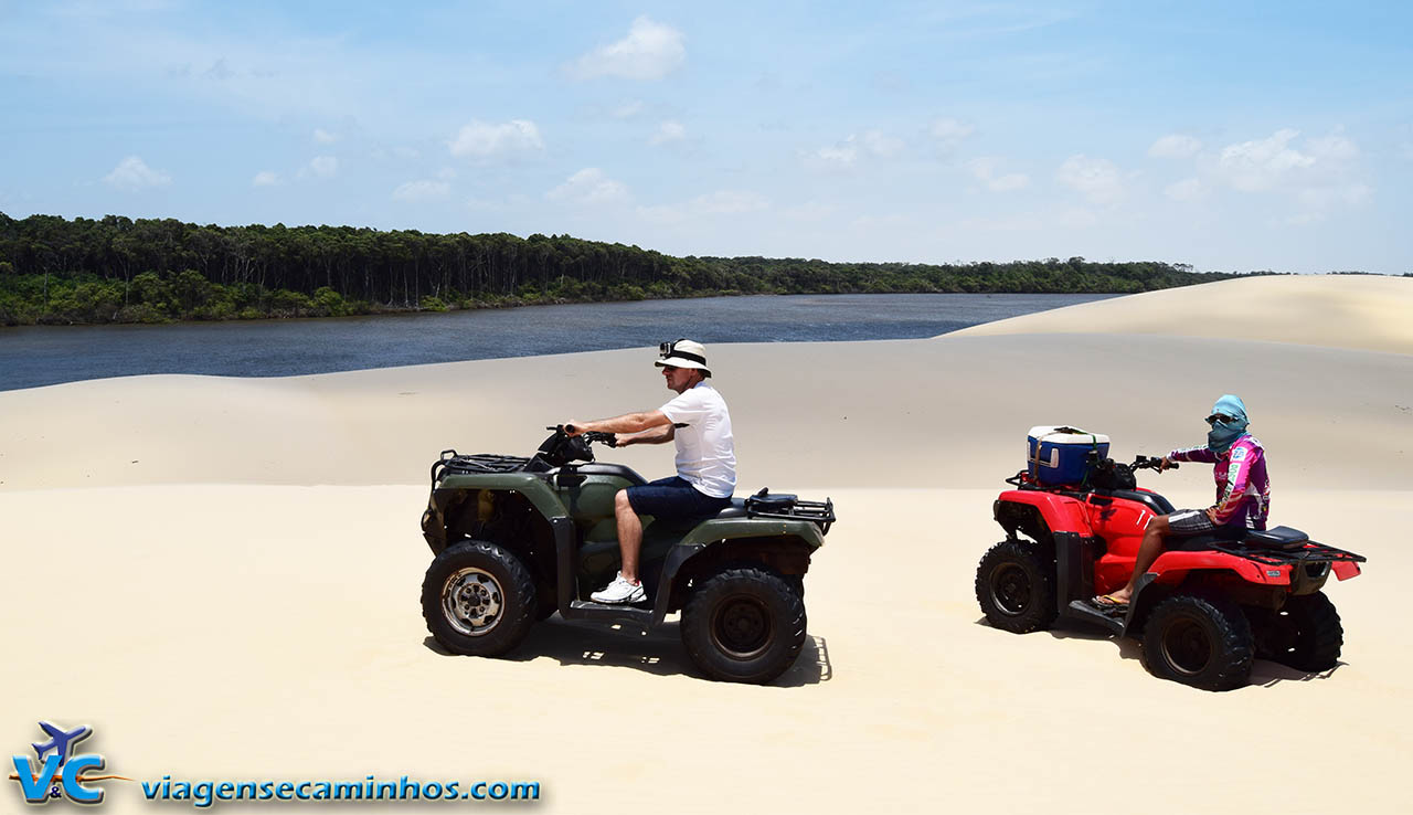 Chegando à Vassouras e Rio Preguiças - Lençóis Maranhenses