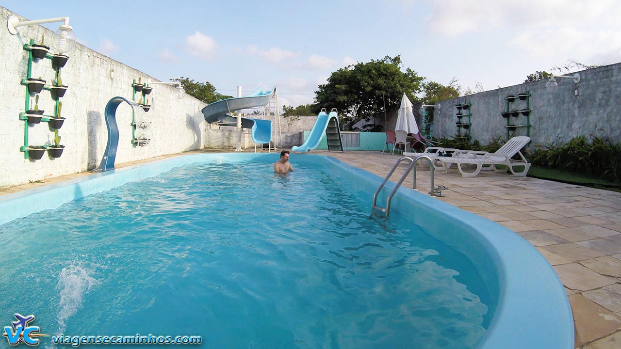 Piscina da pousada Solar das Gaivotas