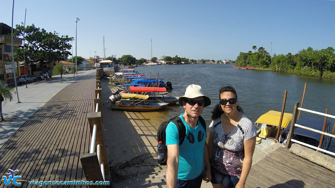 Avenida Beira Rio e Rio Preguiças, Barreirinhas