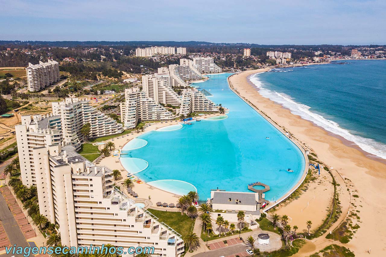 Maior piscina do mundo - San Alfonso del Mar