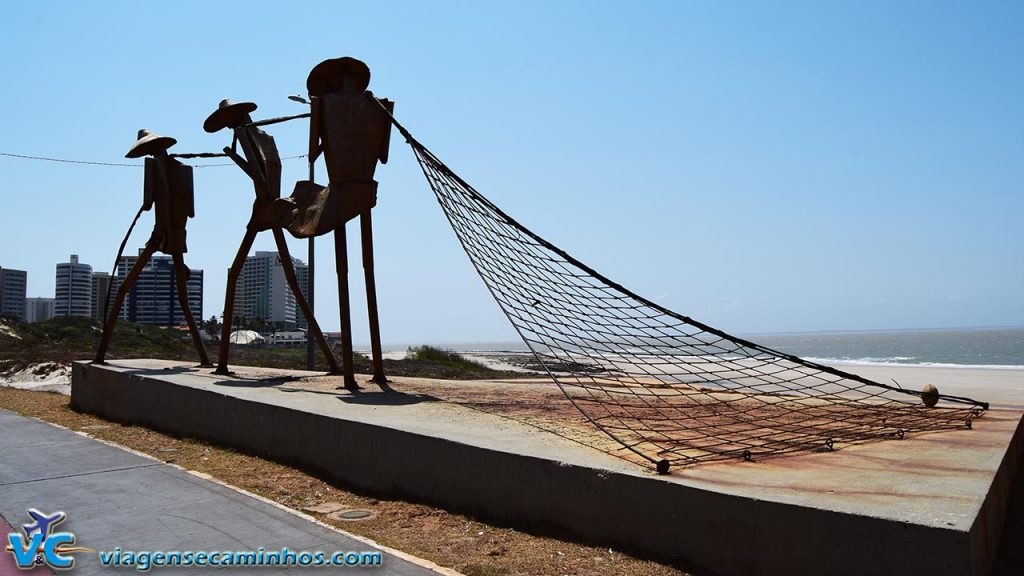 Pontos turísticos de São Luís - Praça dos Pescadores - Praia São Marcos