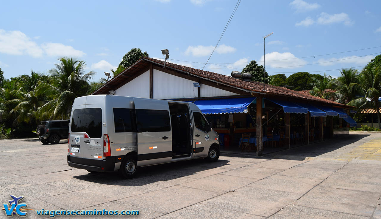 Parada para lanche entre São Luís e Barreirinhas