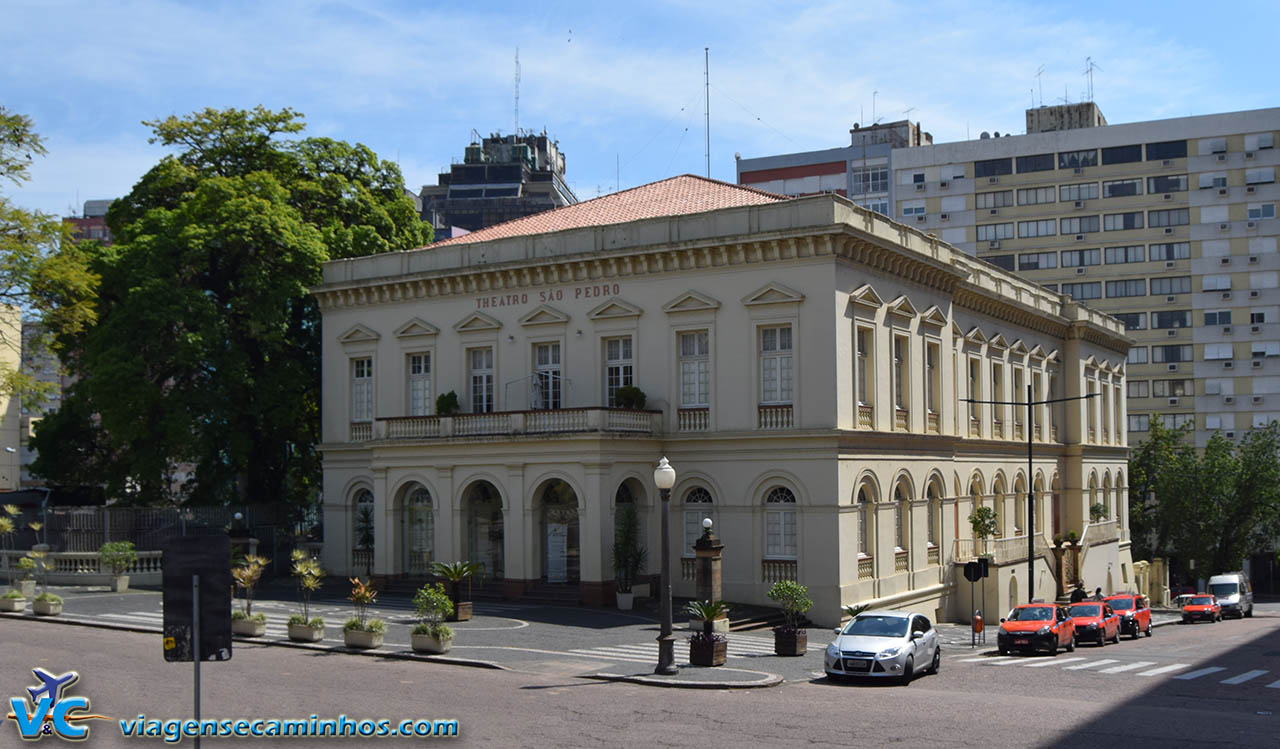 Pontos turísticos de Porto Alegre - Teatro São Pedro