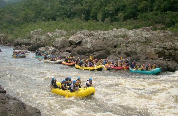 Rafting no Rio das Antas - Nova Roma do Sul 