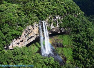 Parque do Caracol – Principal atração de Canela Cascata do Caracol - Canela
