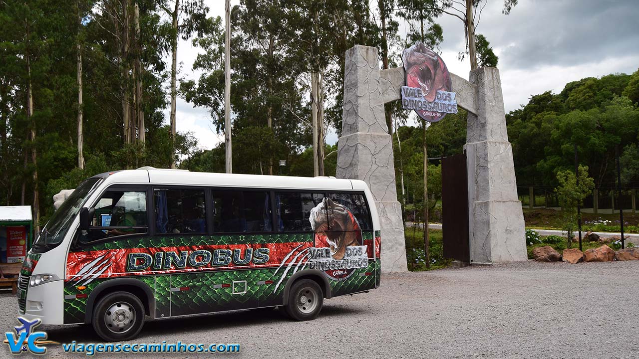 Entrada do Vale dos Dinossauros