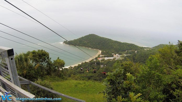 Zip Rider - a mega tirolesa de Balneário Camboriú