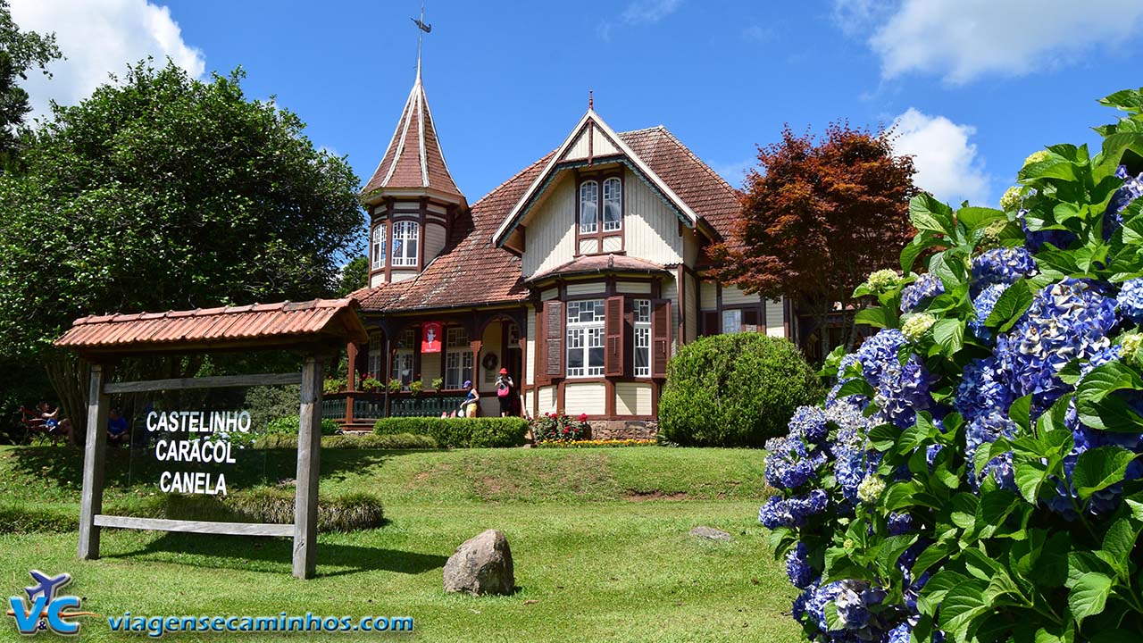 Castelinho Caracol - o castelo em madeira de Canela