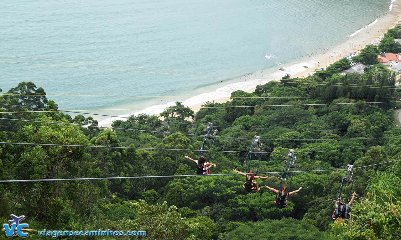 Zip Rider - tirolesa de Balneário Camboriú