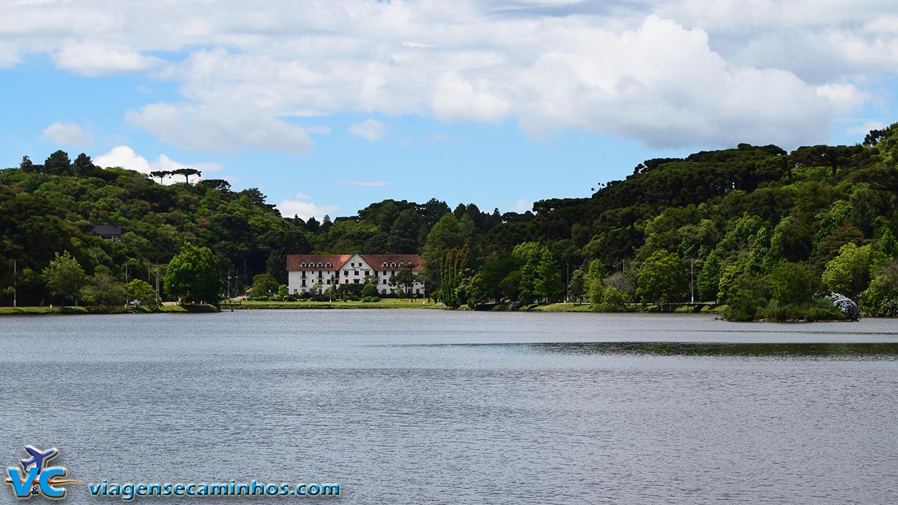 Lago São Bernardo e Hotel Cavalinho Branco