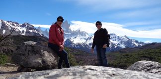 Trilha da montanha Fitz Roy - El Chaltén - Patagônia Argentina