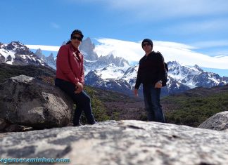 Trilha da montanha Fitz Roy - El Chaltén - Patagônia Argentina