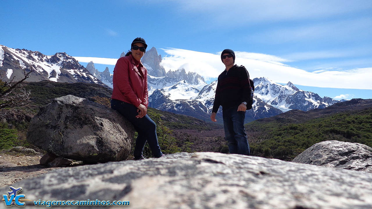 Trilha da montanha Fitz Roy - El Chaltén - Patagônia Argentina