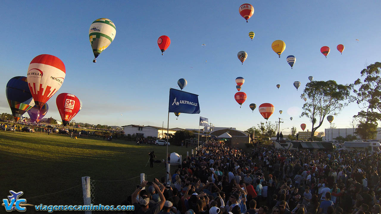 Terceiro maior Festival de Balonismo do mundo