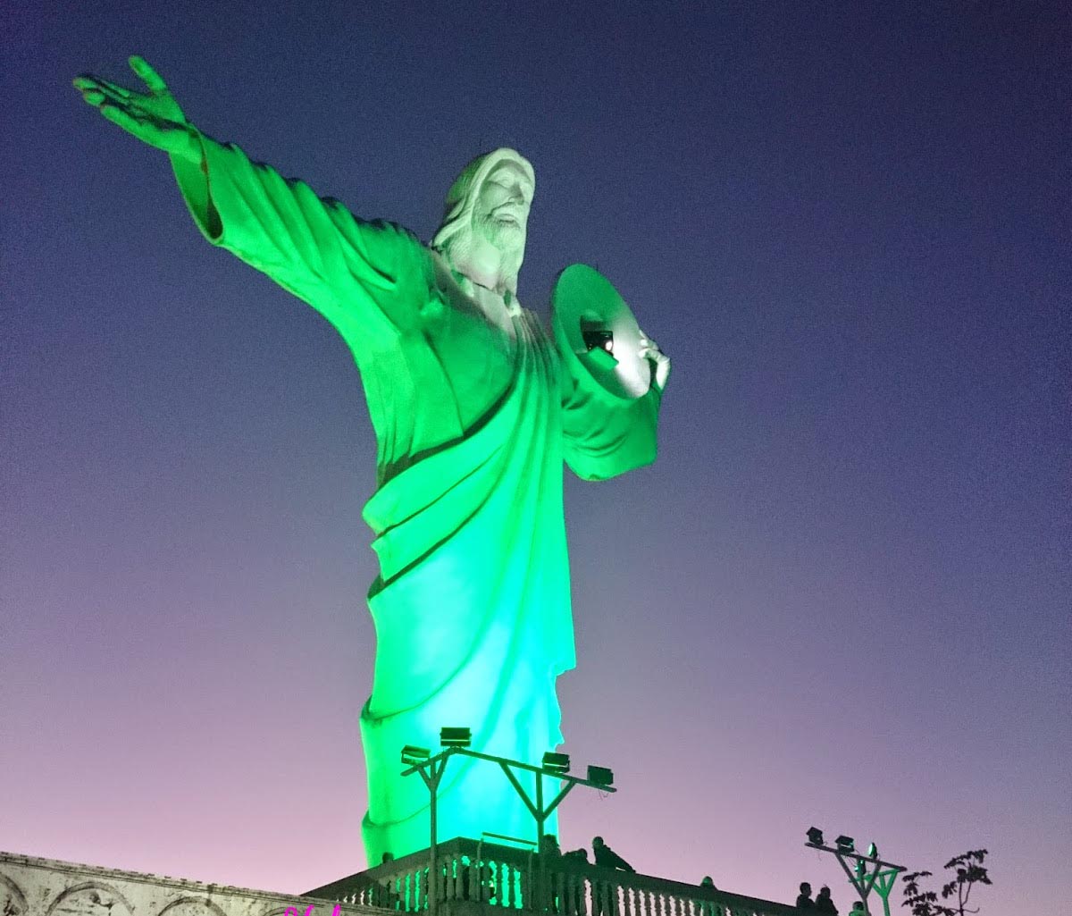 Cristo Luz iluminado