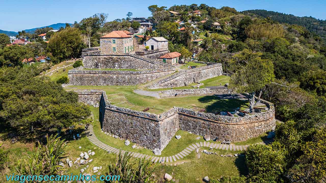 O que fazer em Florianópolis - Fortaleza São José da Ponta Grossa