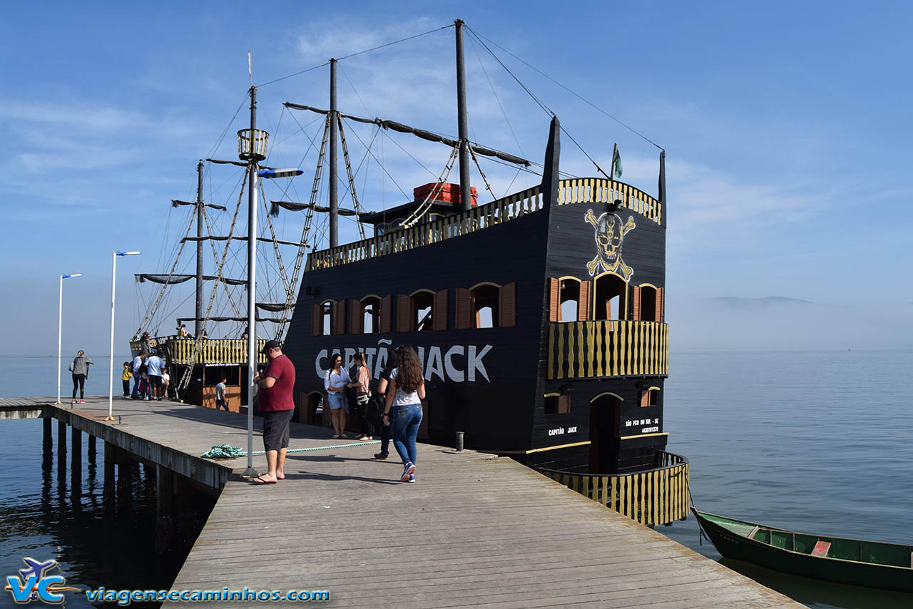 Passeio de barco Capitão Jack - São Francisco do Sul