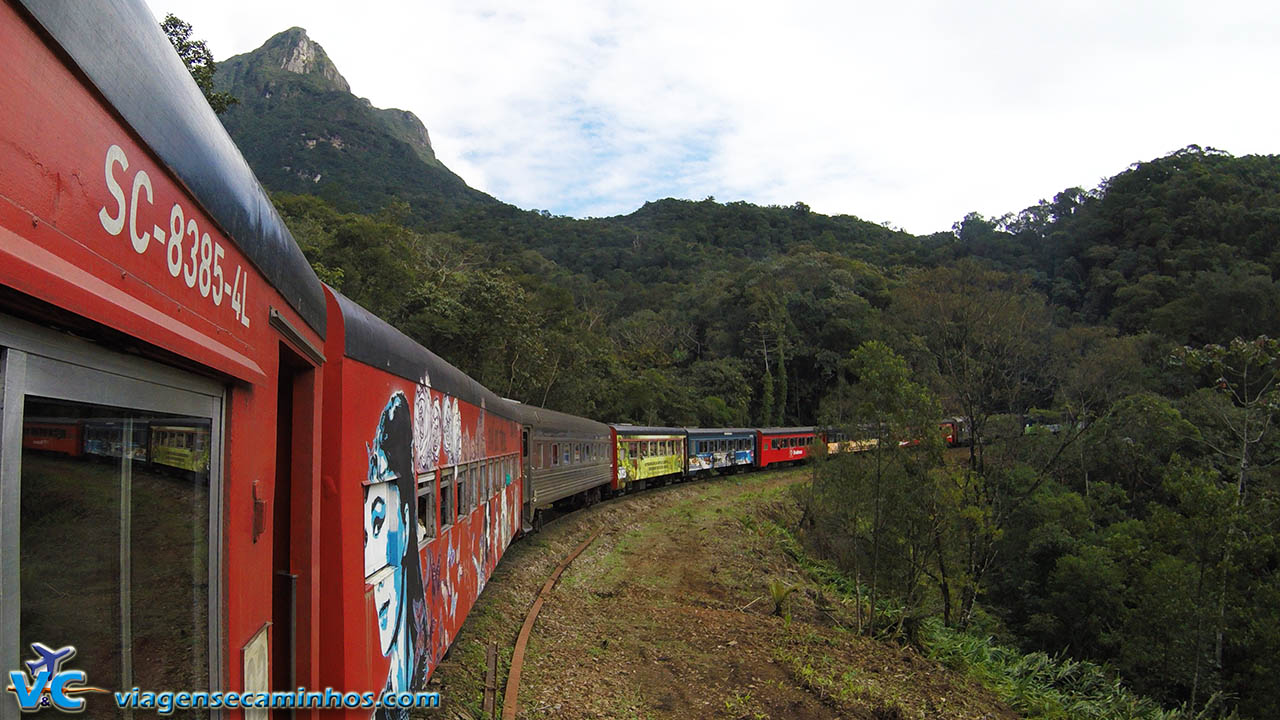 Passeio de trem mais bonito do Brasil - Trem da Serra do Mar Paranaense