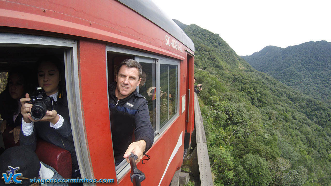 Viaduto do Carvalho - Trem da Serra do Mar