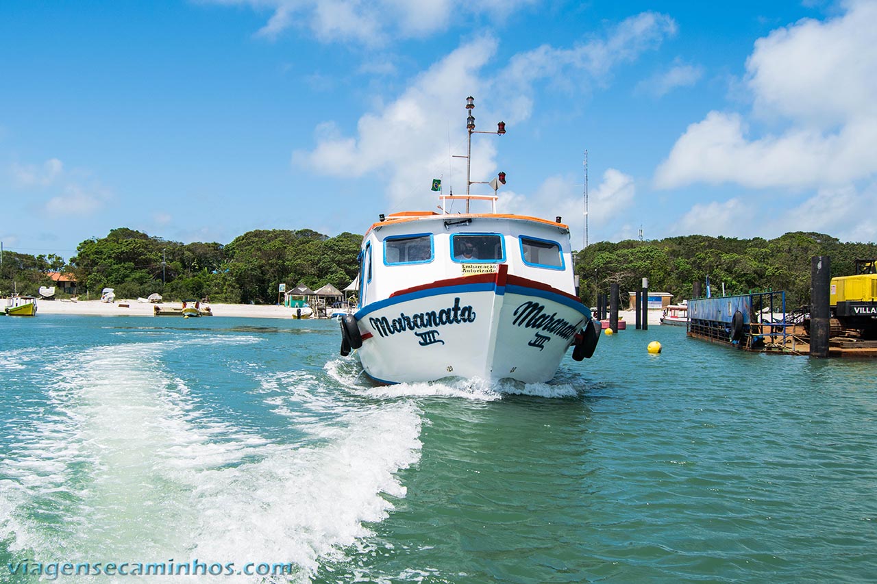 Barco para Ilha do Mel - Nova Brasília