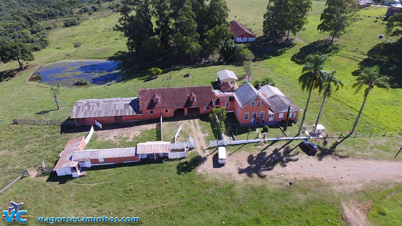 Fazenda Bertussi - Vista aérea