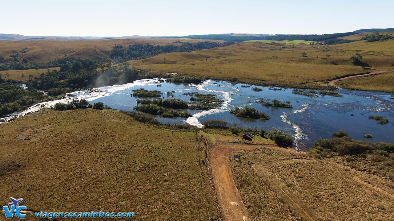 Passo do S - Jaquirana - imagem drone