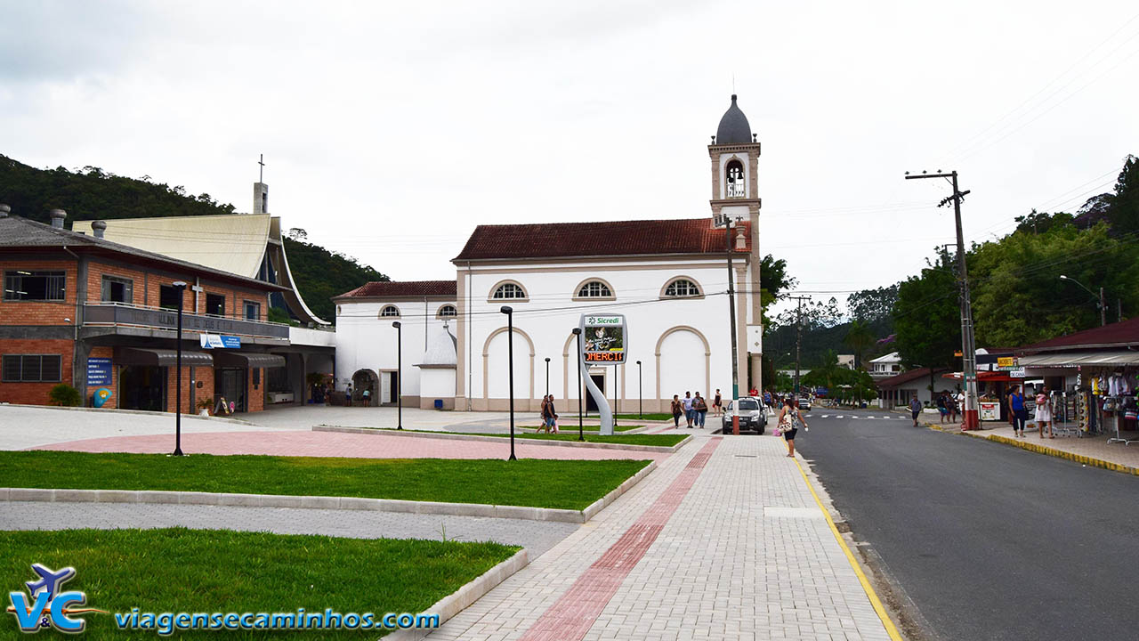 Igreja original Santuário Madre Paulina