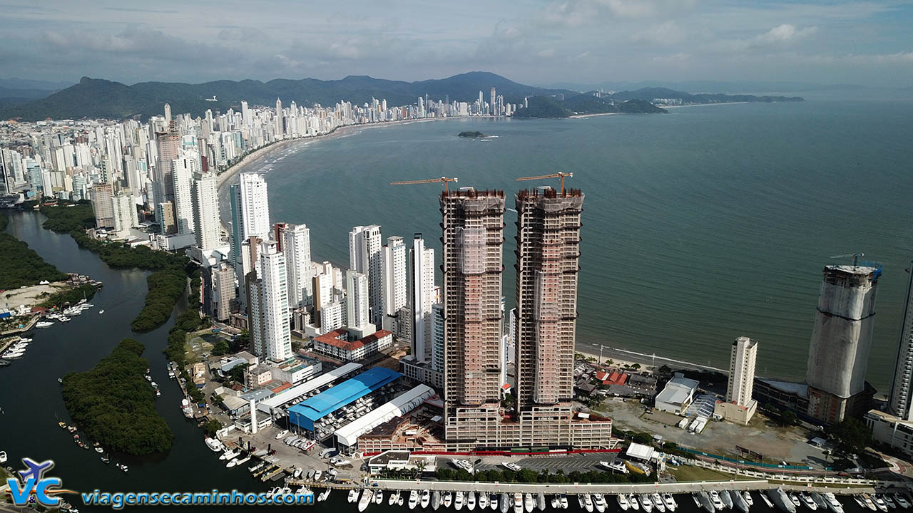 As torres gêmeas mais altas do Brasil