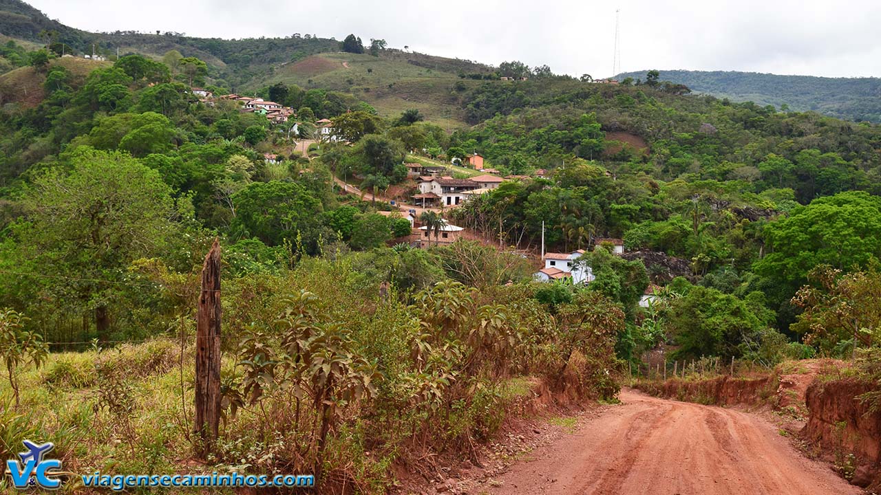 Estrada para Cachoeira do Tabuleiro