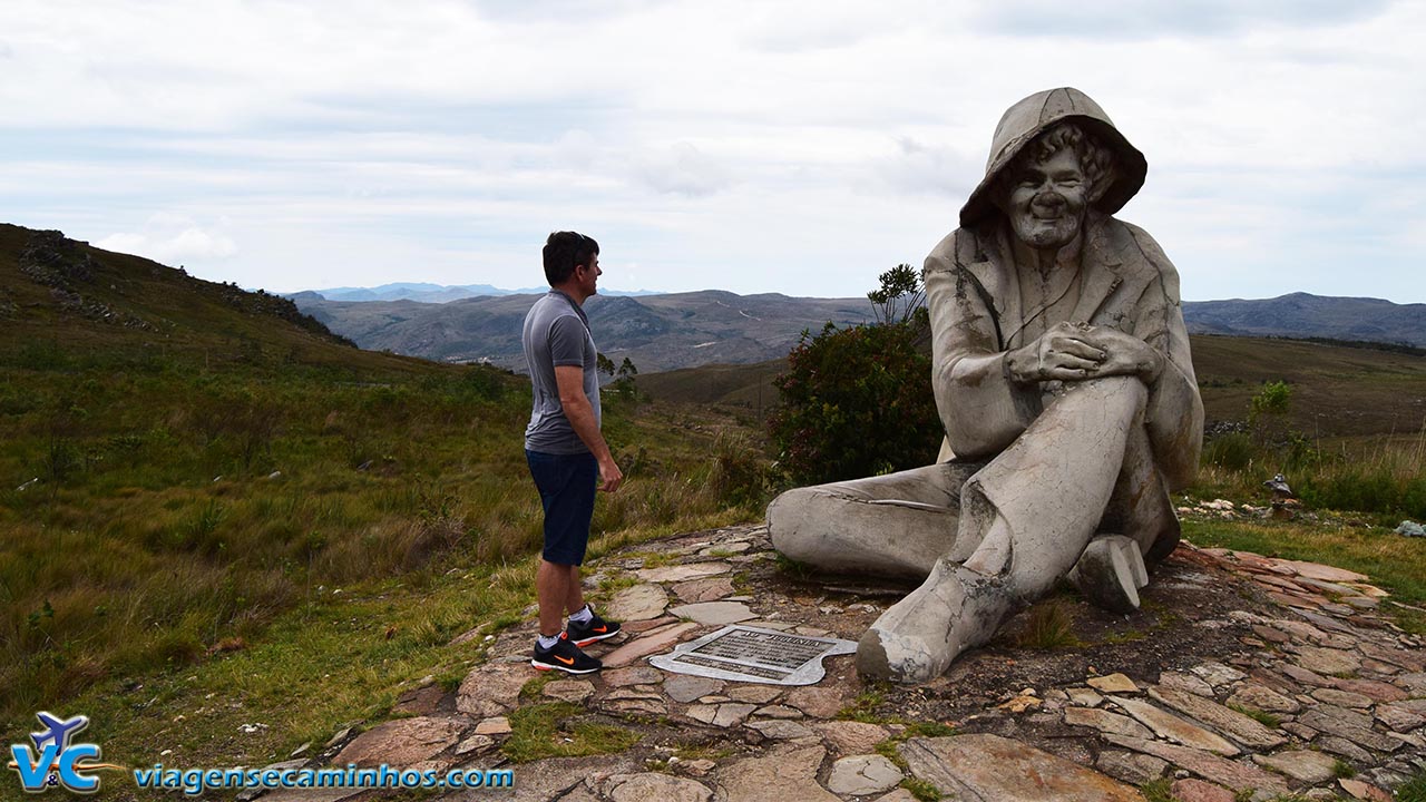 Estátua do Juquinha - Serra do Cipó