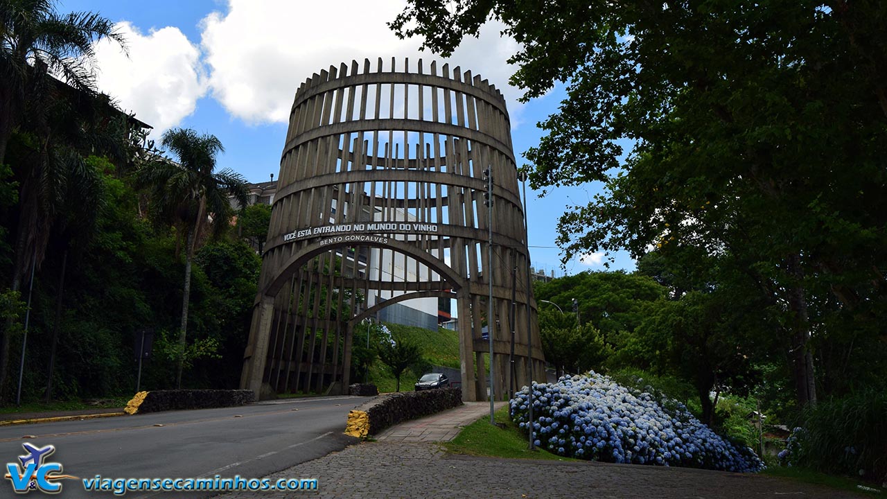 Pipa pórtico de Bento Gonçalves RS