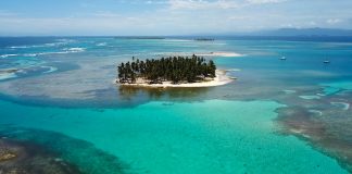 Arquipélago de San Blas - Vista aérea