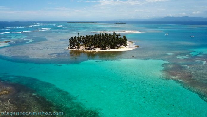 Arquipélago de San Blas - Vista aérea