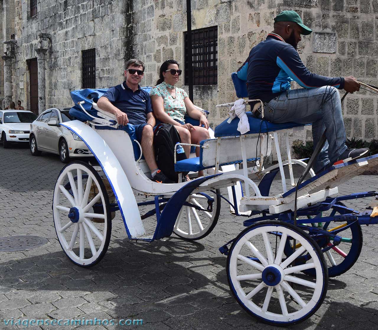 Charrete na Zona Colonial de Santo Domingo