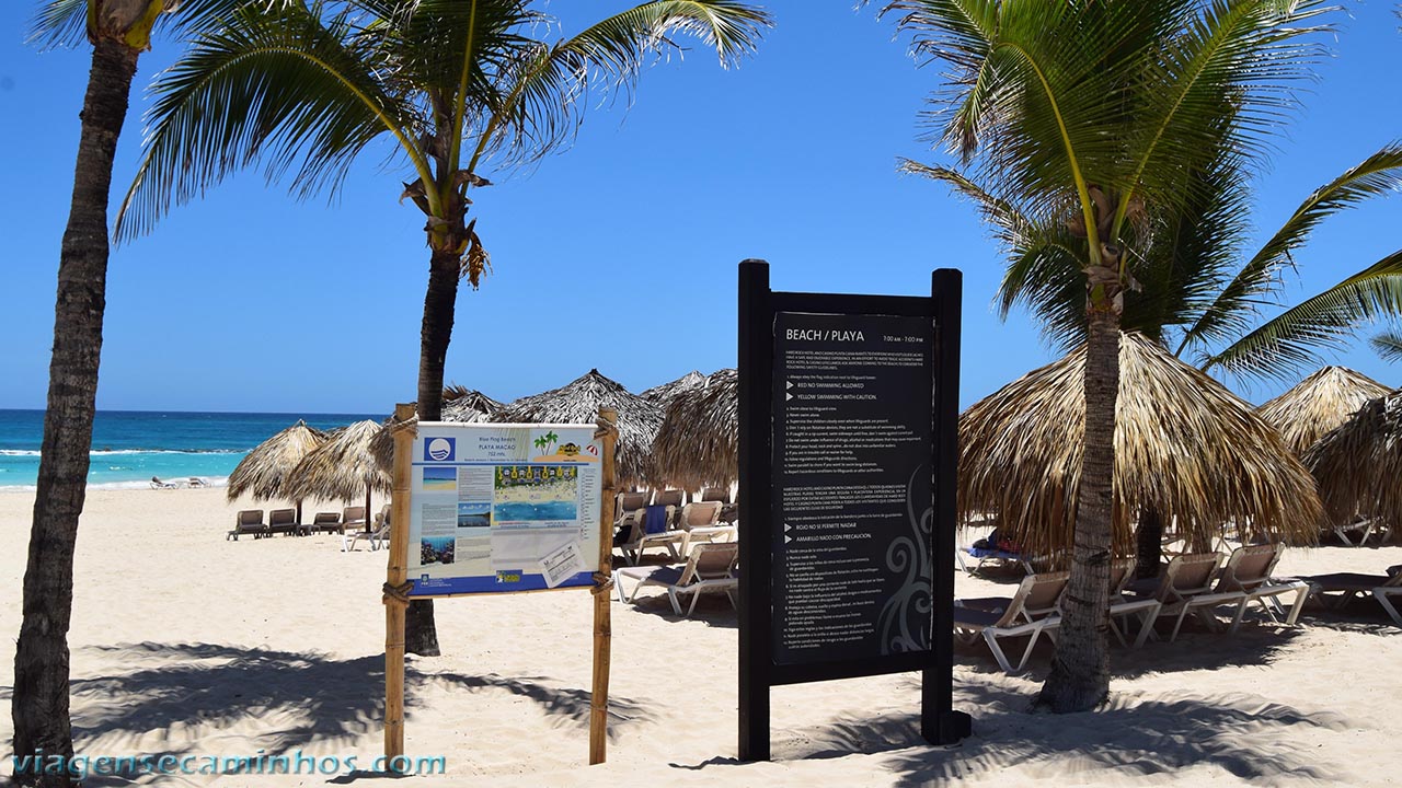 Praia do Hard Rock hotel Punta Cana