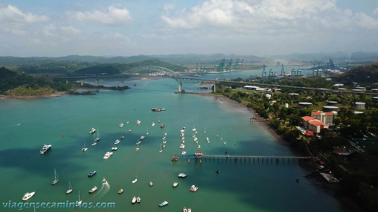 Ponte de Las Américas e Canal do Panamá