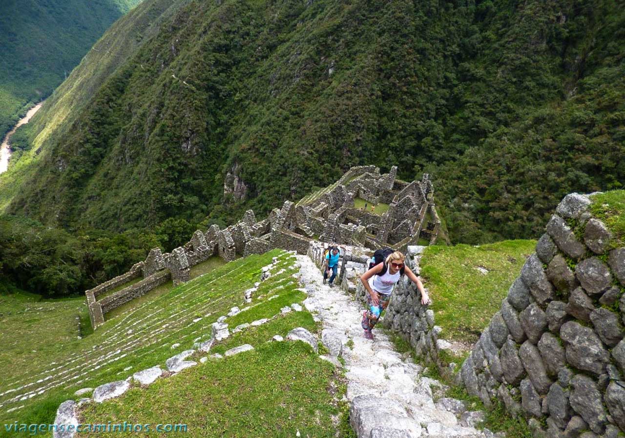 Trilha Inca - Sítio arqueológico de Wiñaywayna