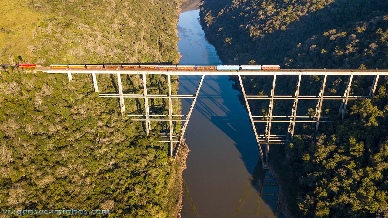 Ponte trem Rio Pelotas - Vacaria