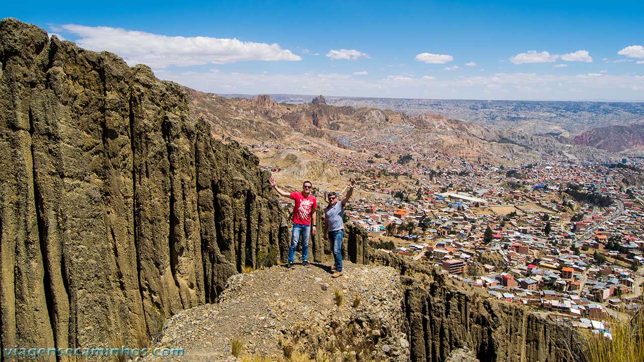 Valle de Las Ánimas - vista de La Paz