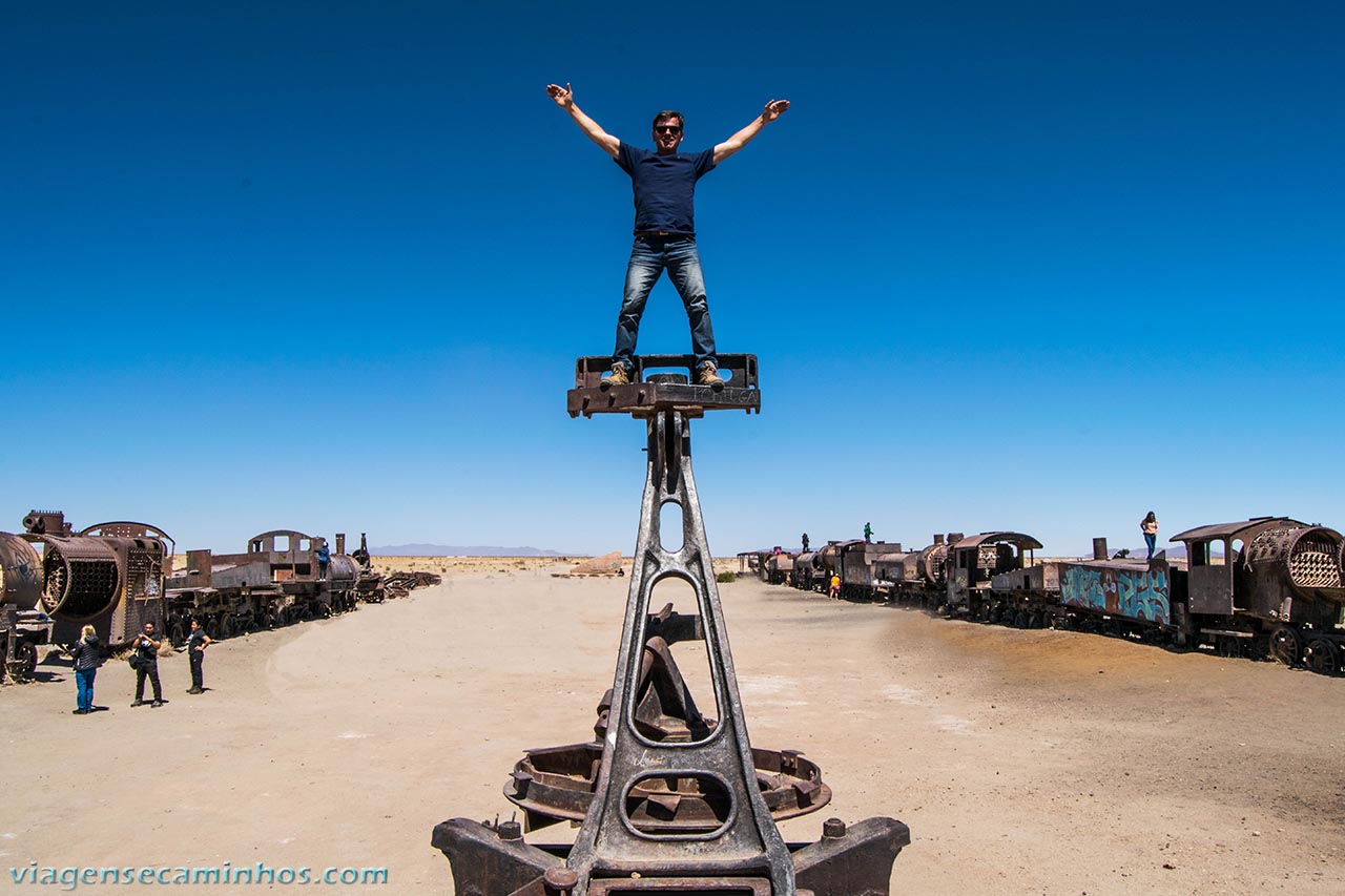 Cemitério de trens - Uyuni